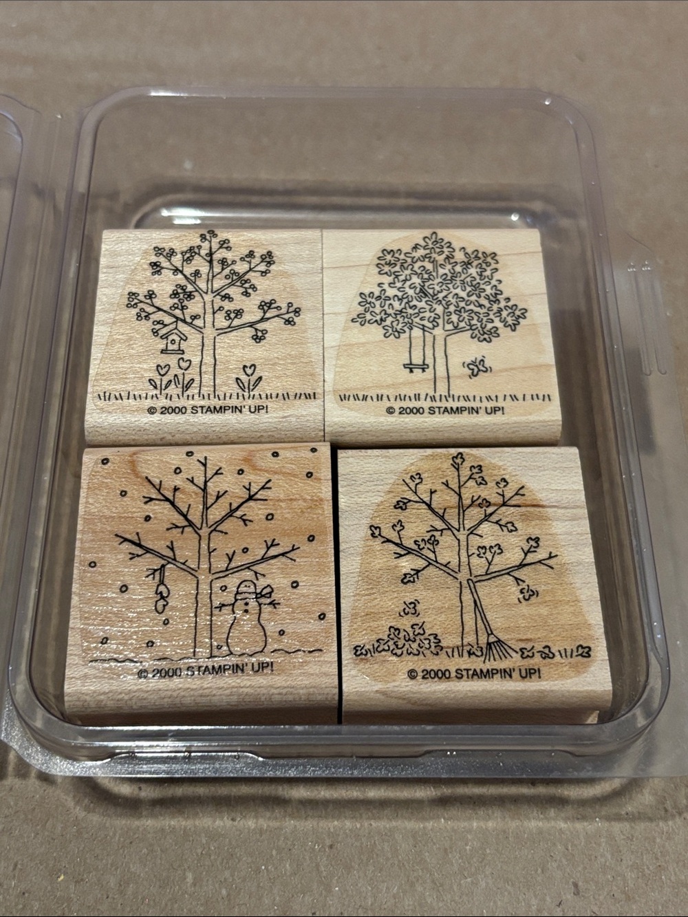 Stampin' Up! Vintage Stamp Set A Tree For All Seasons